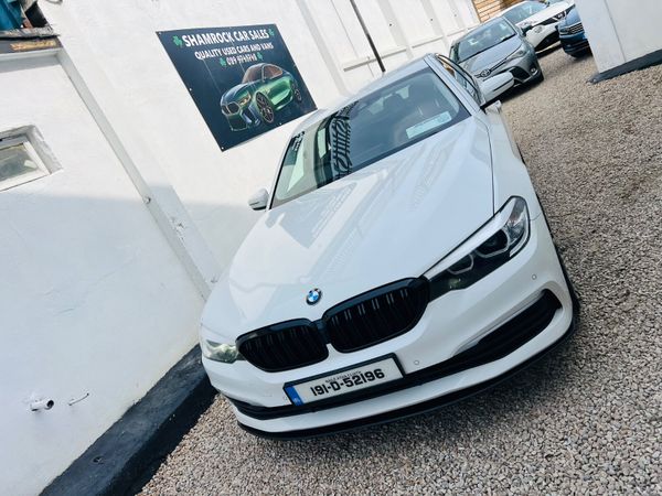 BMW 5-Series Saloon, Diesel, 2019, White
