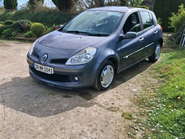 Renault Clio Hatchback, Petrol, 2008, Blue