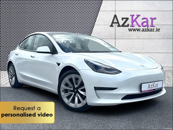 Tesla Model 3 Saloon, Electric, 2022, White