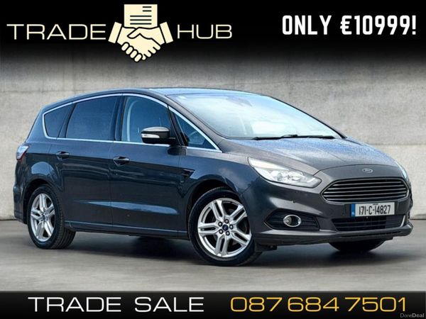 Ford S-Max MPV, Diesel, 2017, Grey