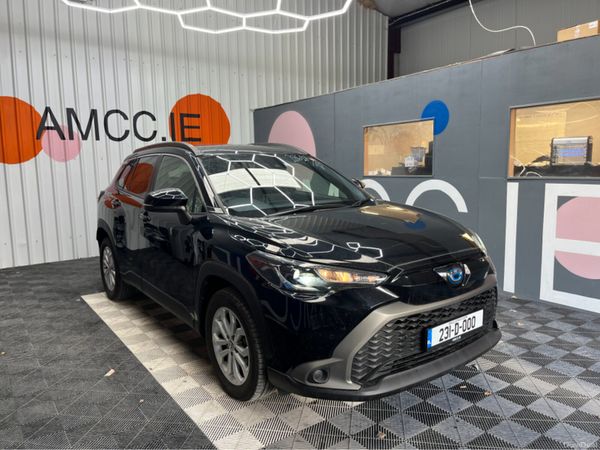 Toyota Corolla Cross SUV, Petrol Hybrid, 2023, Black