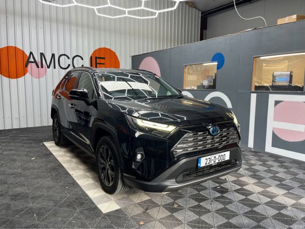 Toyota RAV4 SUV, Petrol Hybrid, 2023, Black
