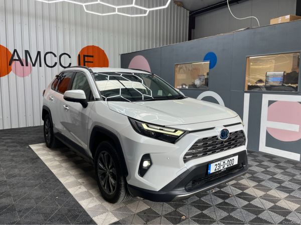 Toyota RAV4 SUV, Petrol Hybrid, 2023, White