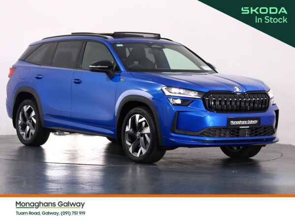 Skoda Kodiaq Estate, Petrol, 2026, Blue