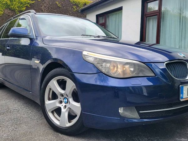 BMW 5-Series Estate, Diesel, 2010, Blue