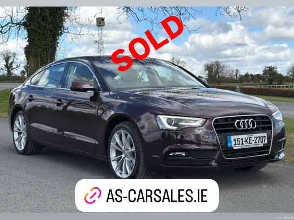 Audi A5 Hatchback, Diesel, 2015, Red