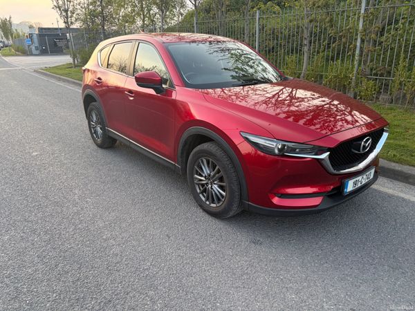 Mazda CX-5 SUV, Diesel, 2019, Red