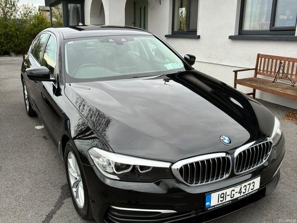 BMW 5-Series Saloon, Diesel, 2019, Black