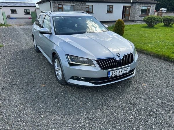 Skoda Superb Estate, Diesel, 2016, Silver