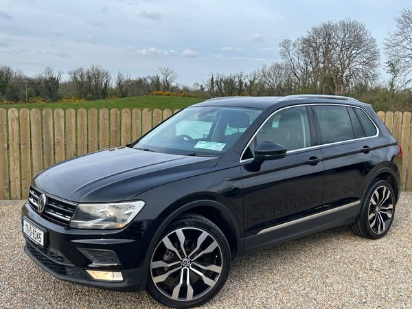 Volkswagen Tiguan SUV, Diesel, 2017, Black