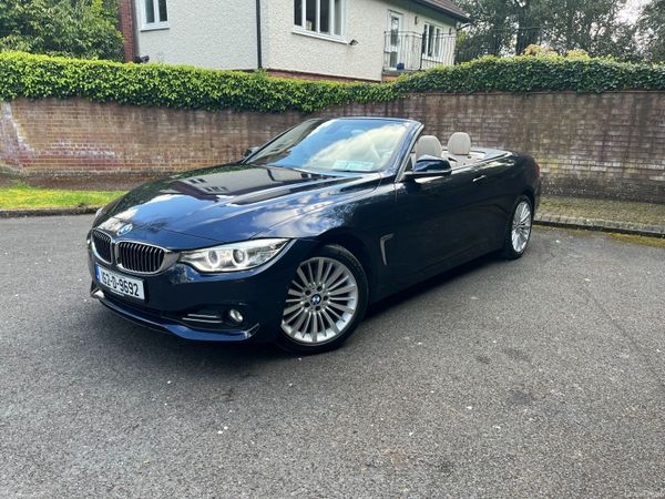 BMW 4-Series Convertible, Petrol, 2016, Blue