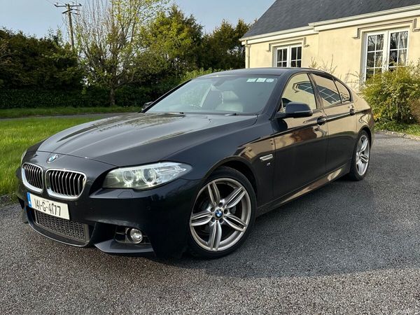BMW 5-Series Saloon, Diesel, 2014, Black