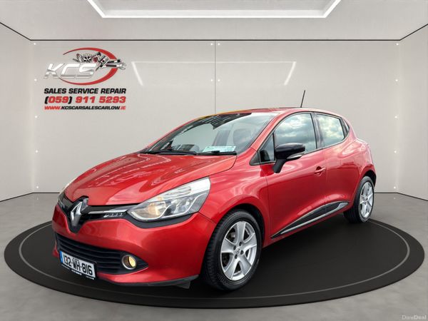 Renault Clio Hatchback, Diesel, 2013, Red