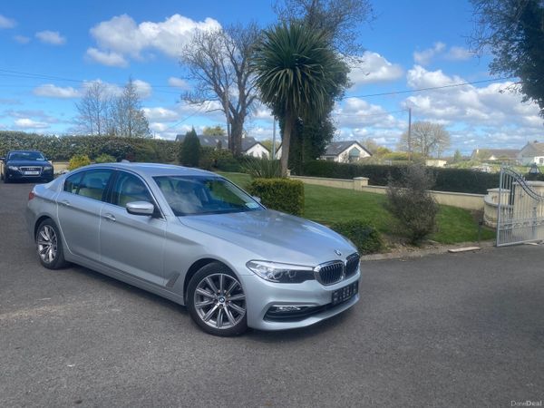 BMW 5-Series Saloon, Diesel, 2018, Grey