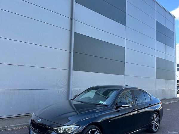 BMW 3-Series Saloon, Diesel, 2018, Black