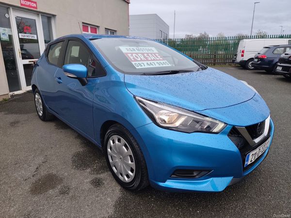 Nissan Micra Hatchback, Petrol, 2021, Blue