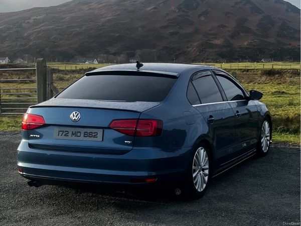 Volkswagen Jetta Saloon, Diesel, 2017, Blue