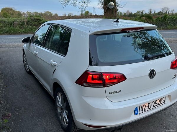 Volkswagen Golf Hatchback, Petrol, 2014, White
