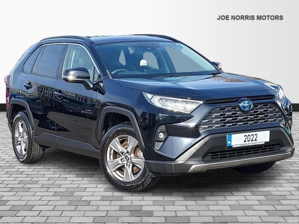 Toyota RAV4 SUV, Petrol Hybrid, 2022, Black