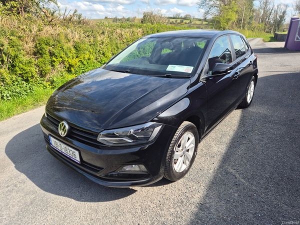 Volkswagen Polo Hatchback, Petrol, 2019, Black