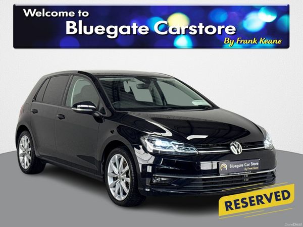 Volkswagen Golf Hatchback, Petrol, 2019, Black