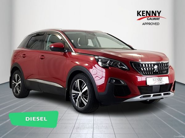 Peugeot 3008 MPV, Diesel, 2019, Red