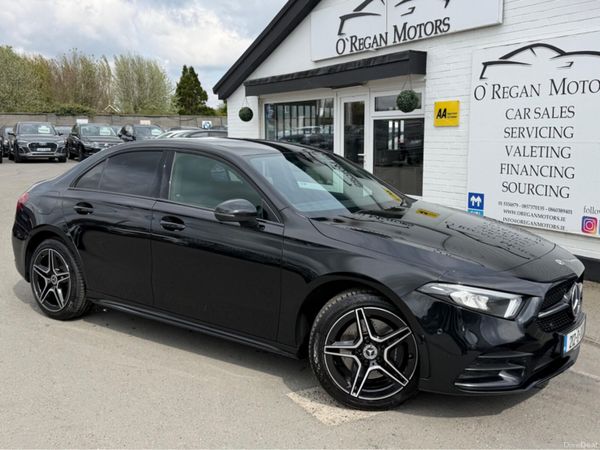Mercedes-Benz A-Class Saloon, Petrol Plug-in Hybrid, 2021, Black