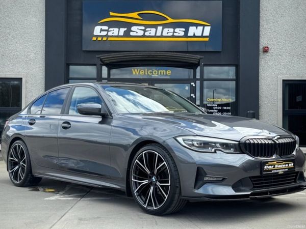 BMW 3-Series Saloon, Diesel Hybrid, 2021, Grey