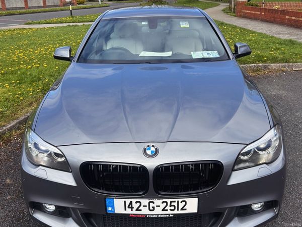 BMW 5-Series Saloon, Diesel, 2014, Grey
