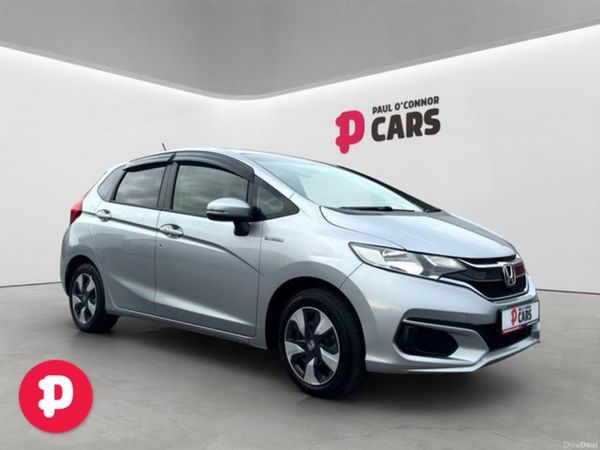 Honda Fit Hatchback, Petrol Hybrid, 2019, Silver