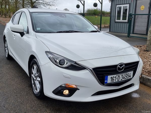 Mazda Mazda3 Hatchback, Diesel, 2016, White