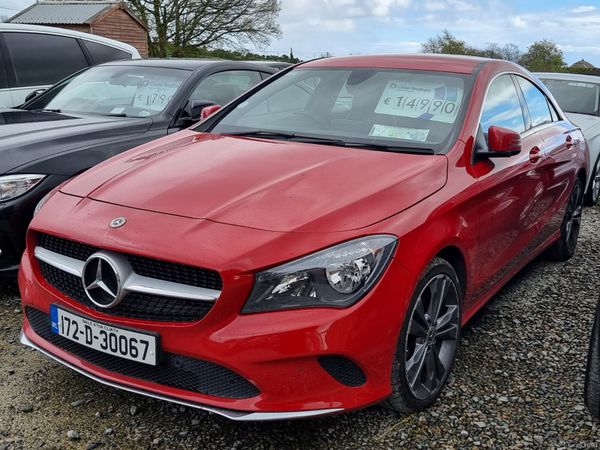 Mercedes-Benz CLA Saloon, Diesel, 2017, Red