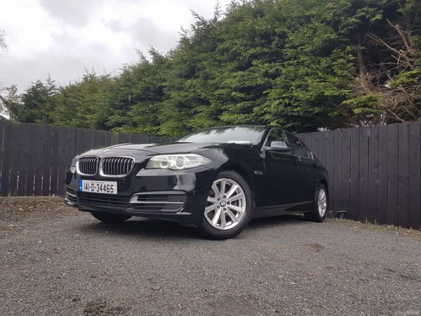 BMW 5-Series Saloon, Diesel, 2014, Black