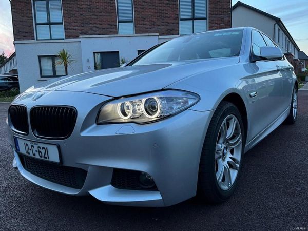 BMW 5-Series Saloon, Diesel, 2012, Silver