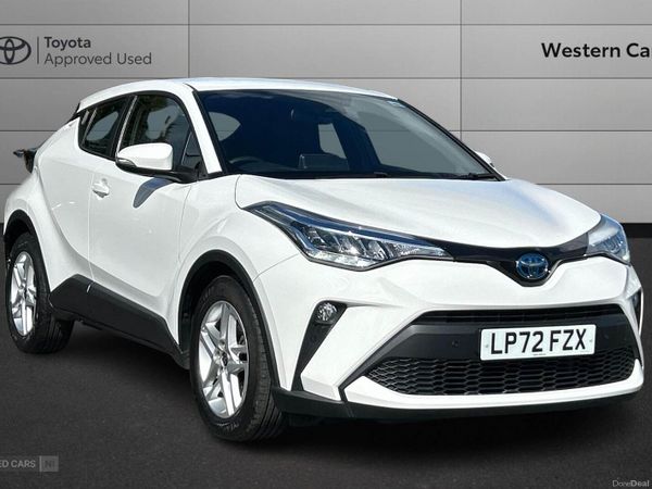 Toyota C-HR SUV, Petrol Hybrid, 2023, White