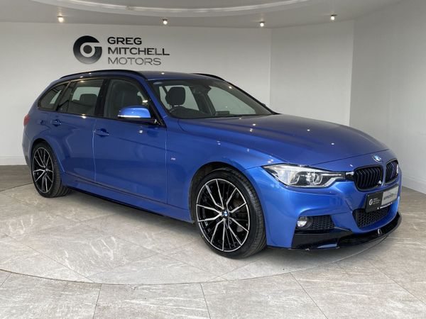 BMW 3-Series Saloon, Diesel, 2018, Blue