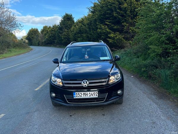 Volkswagen Tiguan SUV, Diesel, 2015, Black