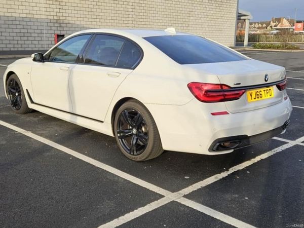 BMW 7-Series Saloon, Diesel, 2017, White