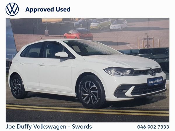 Volkswagen Polo Hatchback, Petrol, 2022, White