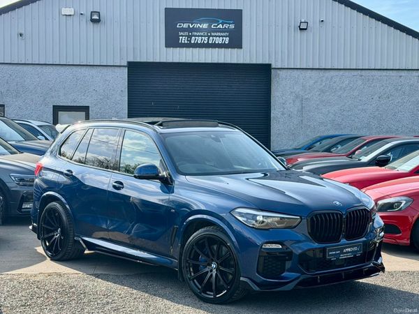 BMW X5 SUV, Petrol Hybrid, 2019, Blue
