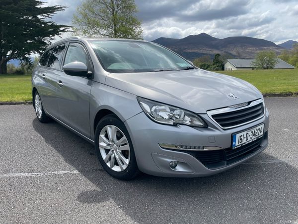 Peugeot 308 Estate, Diesel, 2016, Grey