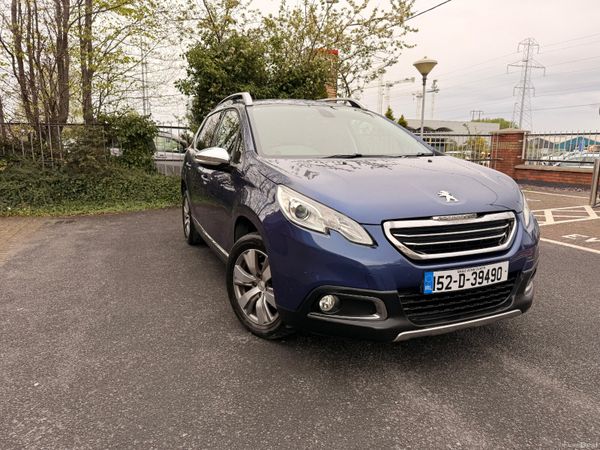 Peugeot 2008 SUV, Petrol, 2015, Blue