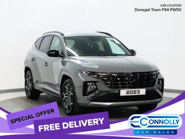 Hyundai Tucson SUV, Petrol Hybrid, 2023, Grey