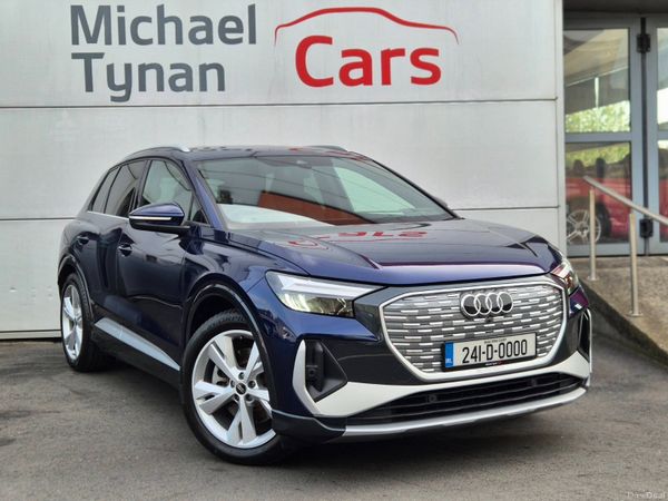 Audi Q4 e-tron SUV, Electric, 2024, Blue