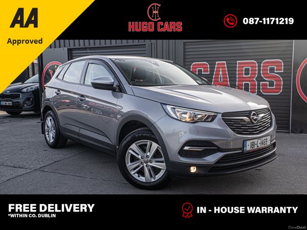 Opel Grandland X SUV, Diesel, 2018, Grey