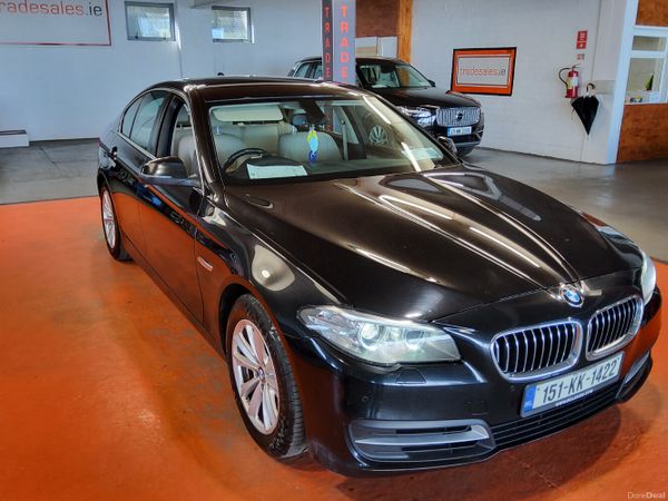 BMW 5-Series Saloon, Diesel, 2015, Black