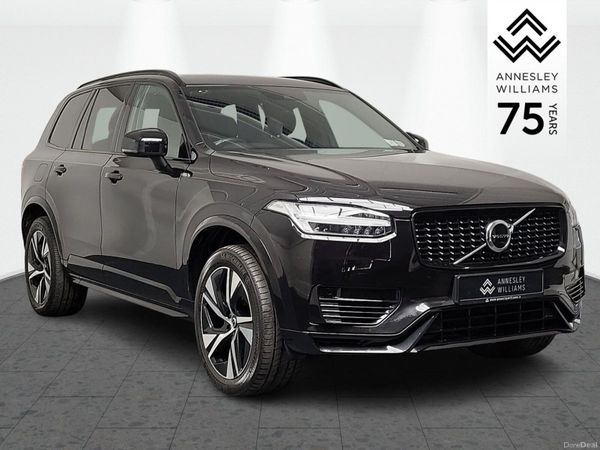 Volvo XC90 SUV, Petrol Plug-in Hybrid, 2021, Black