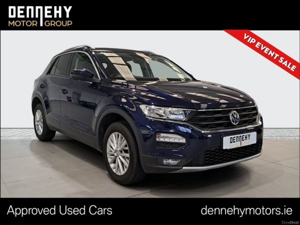 Volkswagen T-Roc SUV, Petrol, 2019, Blue