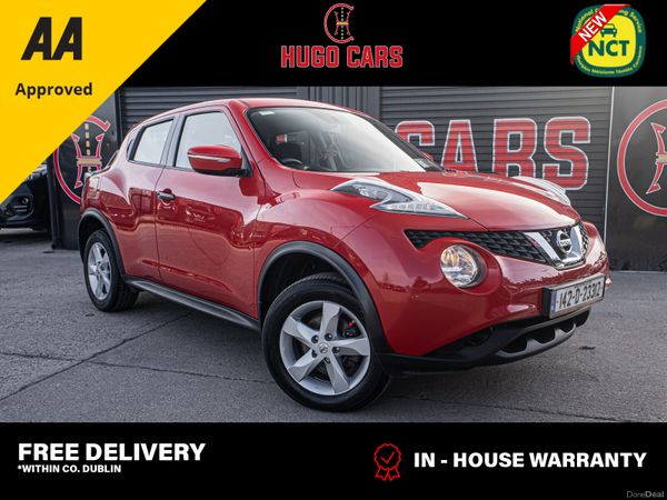 Nissan Juke SUV, Petrol, 2014, Red