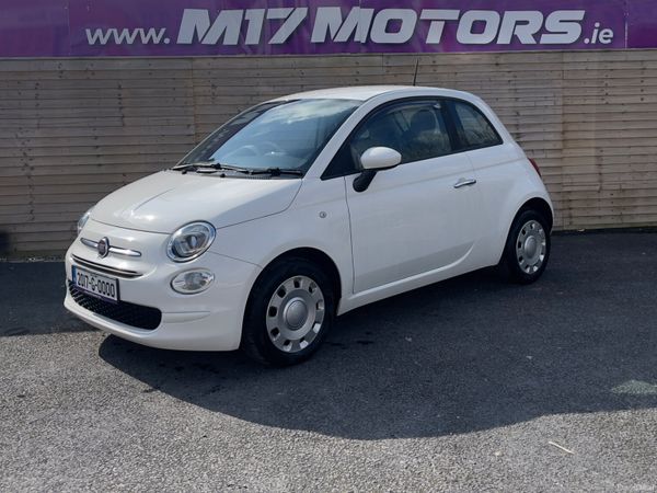 Fiat 500 Hatchback, Petrol, 2017, White